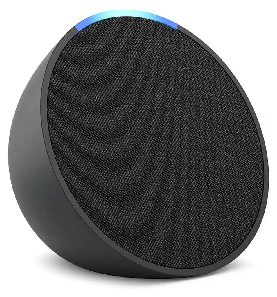 Echo Pop Blanc Amazon : Assistant Vocal Bluetooth au Design Demi-sphère - 8