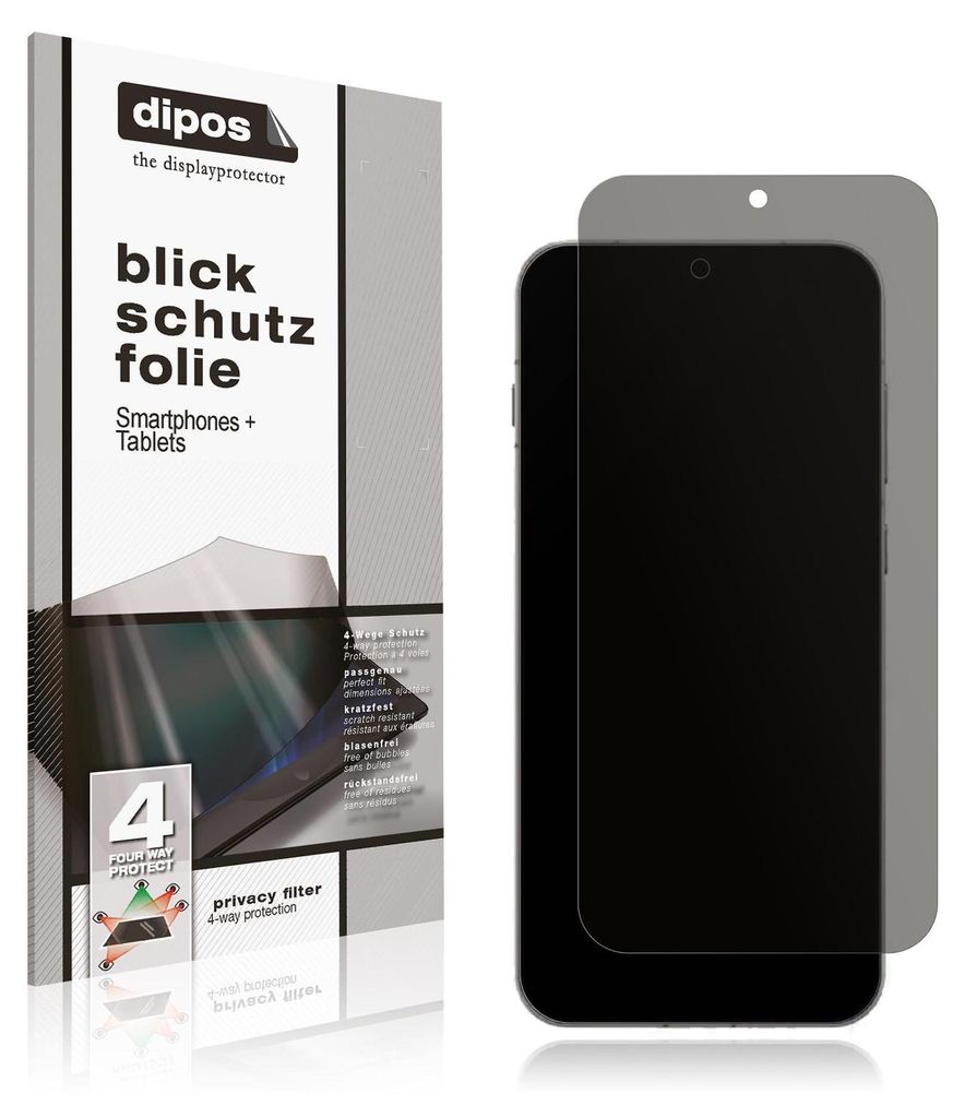 Blickschutzfolie für Oppo Find X9 matt Schutzfolie Folie Display Schutz dipos