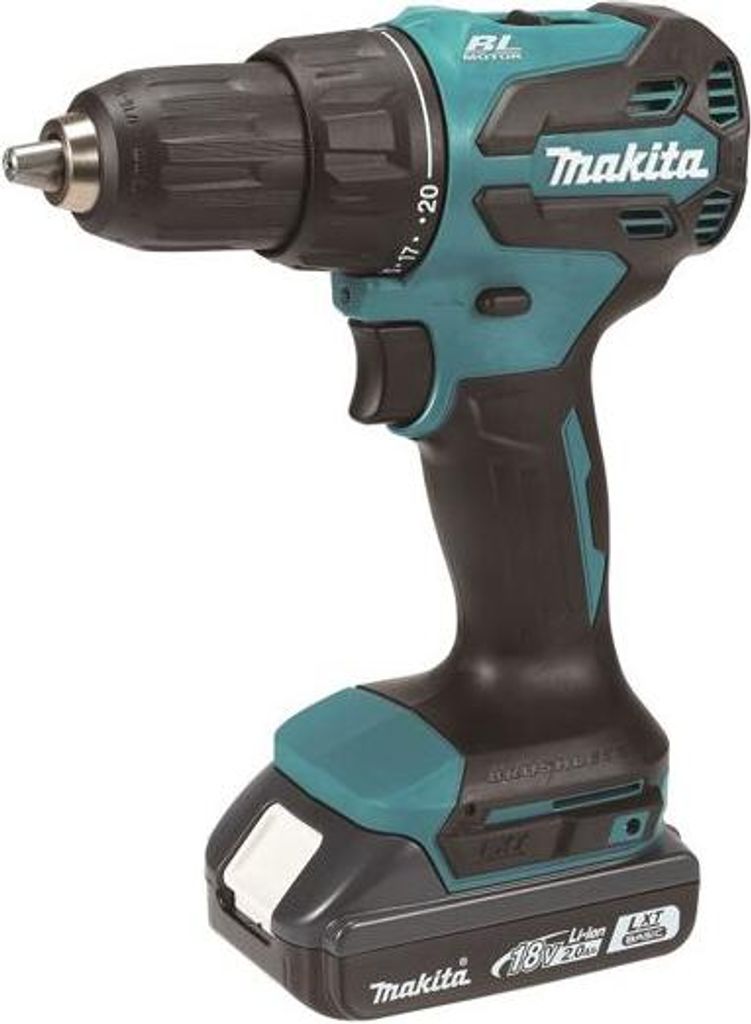 MAKITA DHP490WVE aku příklepová vrtačka 18V/2*2Ah LXT, Obrázek produktu 