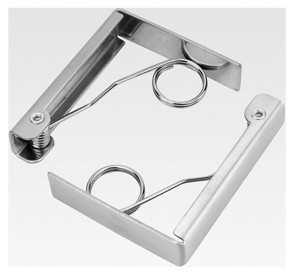 2 Stück Tischdeckenklammern aus Edelstahl für Picknick, Party und Hochzeit
