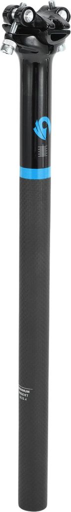 Fahrradsattelstš¹tzen H?henwinkelverstellung Fahrradsattelstš¹tze Sattelrohr Mattschwarz Glanzschwarz Blau 1 Stš¹ck 25,4x400mm Carbonfaser