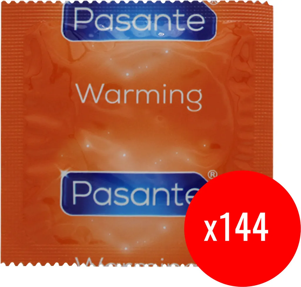 Préservatif chauffant Pasante Warming 144pcs pour plaisir intense - 9