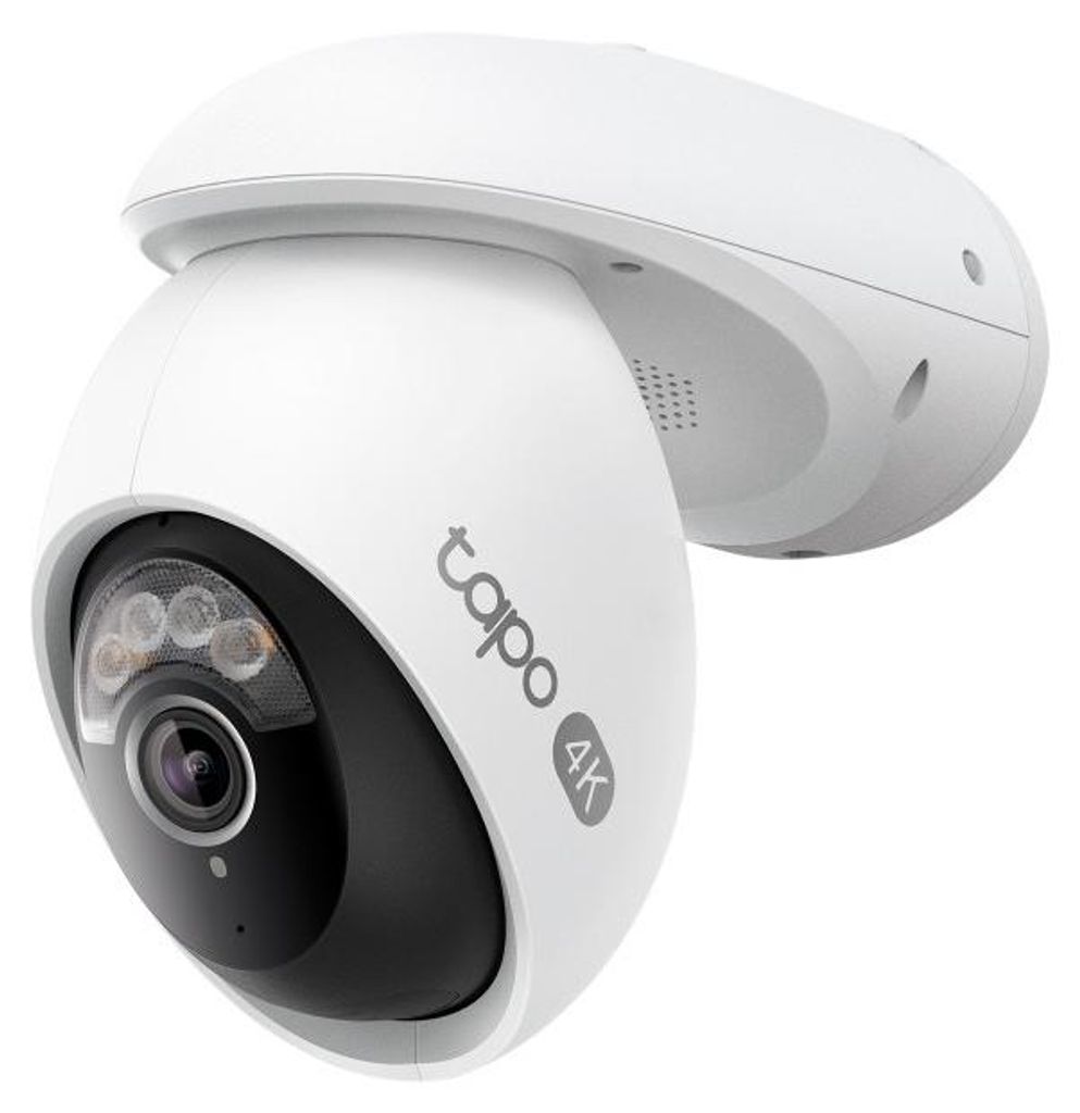 TP-Link Tapo TC46, IP-Sicherheitskamera, Innen & Außen, Verkabelt & Kabellos, Amazon Alexa & Google Assistant, Decke/Wand/Stange, Schwarz, Weiß