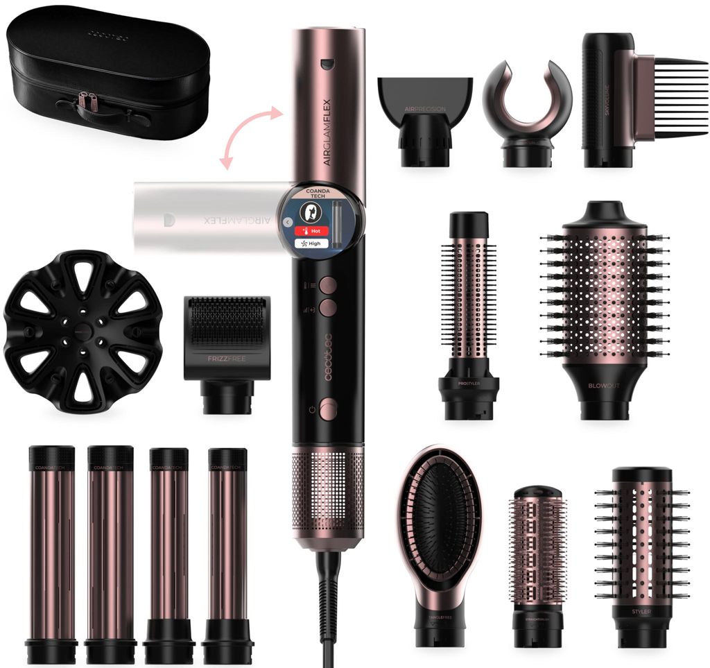 Cecotec Airglam 14-in-1 Flex: Multifunctionele elektrische Productafbeelding 