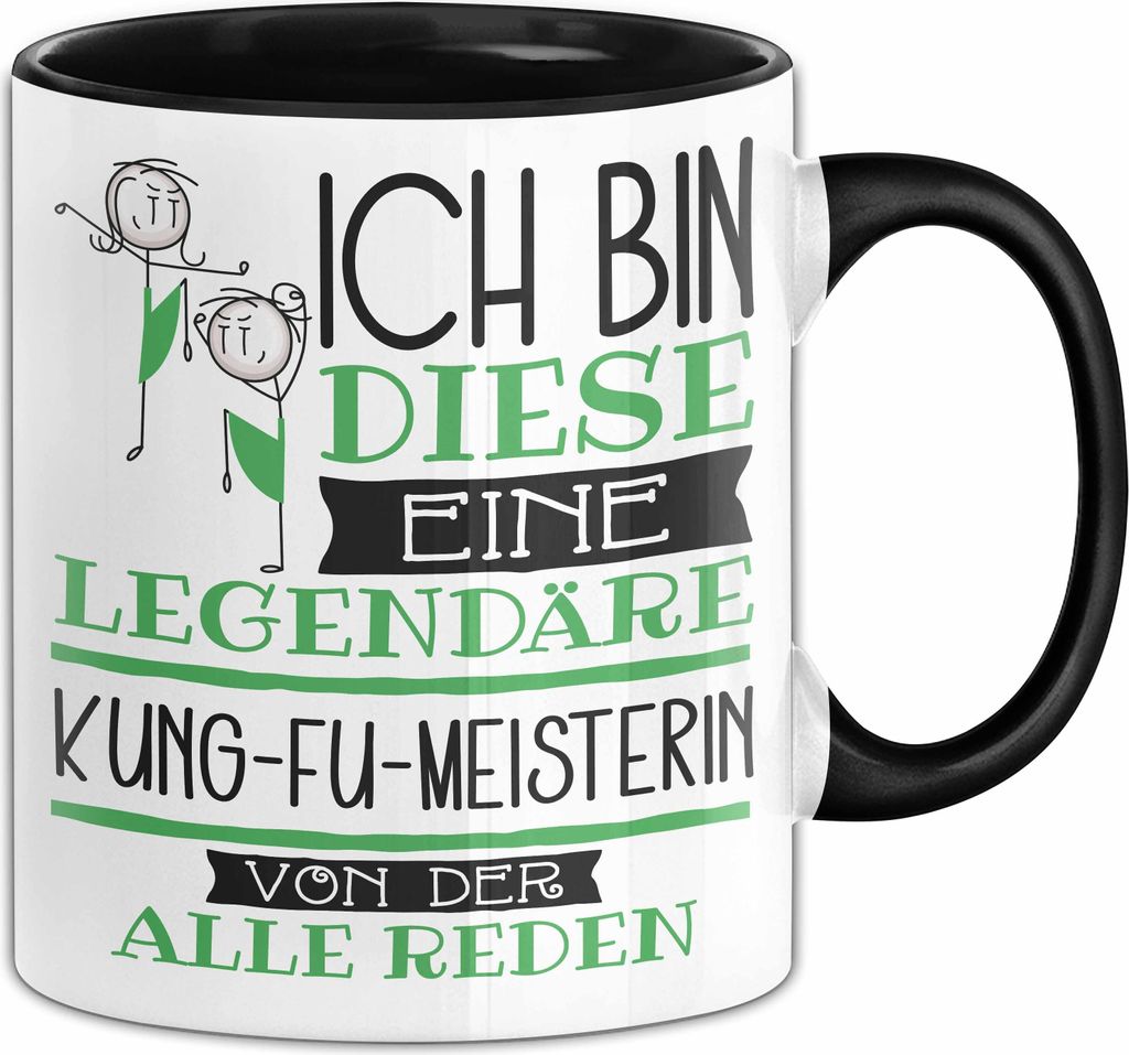Kung-Fu-Meisterin Tasse Geschenk Ich Bin Diese Eine Produktbild 