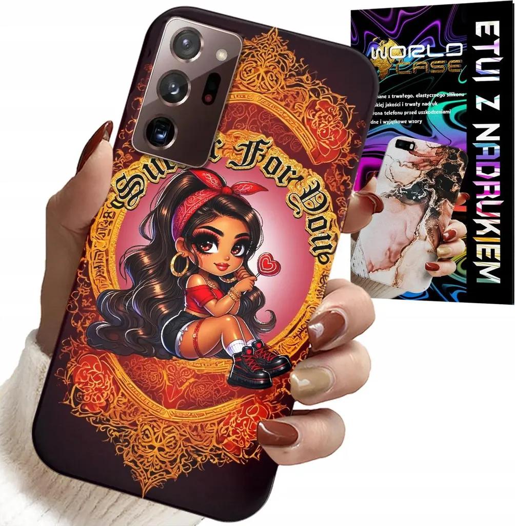Custodia Per Samsung Note 20 Ultra - Sucker For You Custodia Fashion Doll + Pellicola