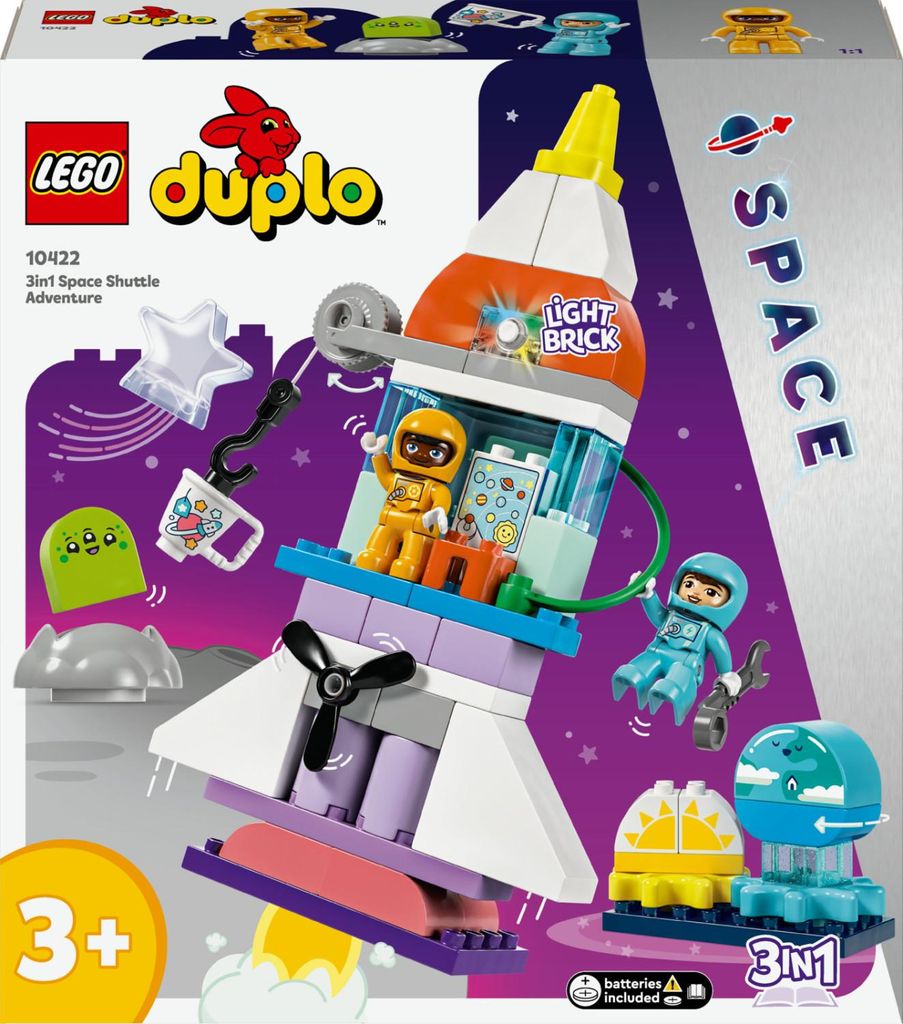 LEGO DUPLO 10422 Avventura dello Space Shuttle 3 in 1 58 Immagine del prodotto 