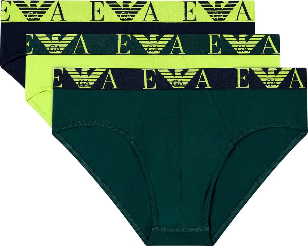 EA7 Emporio Armani Unterhose Slips 3-Pack Produktbild 