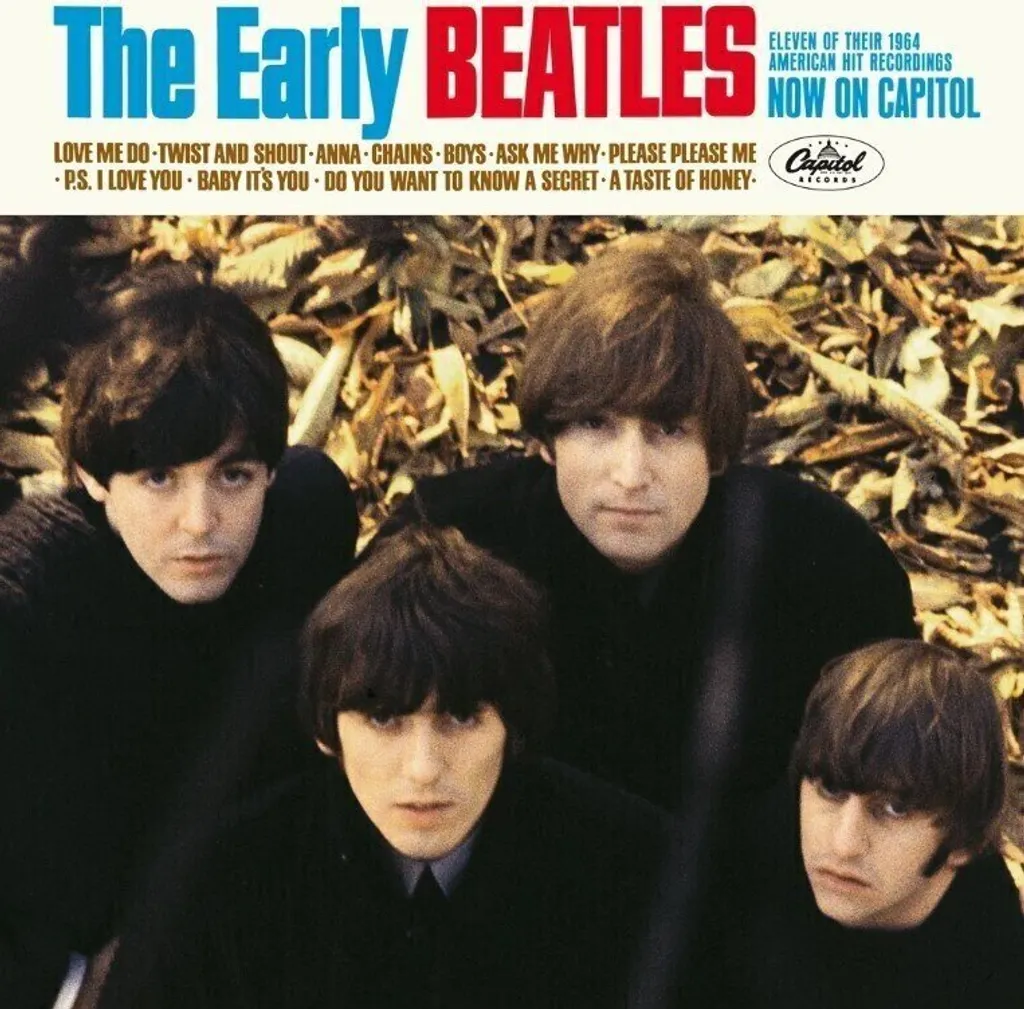 Vinyle The Beatles - The Early Beatles LP album rare pressage 1965