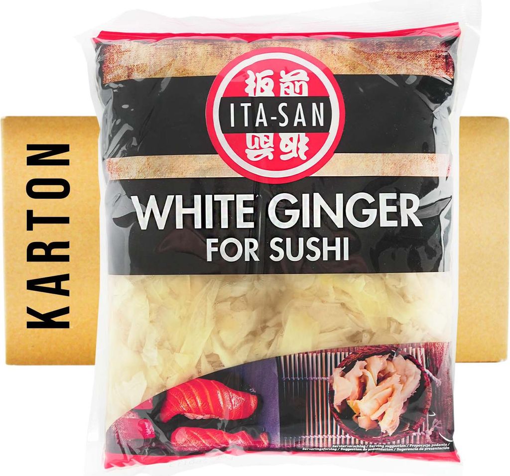 Ita-San Eingelegter Sushi Ingwer 10x1,5kg/ATG1kg