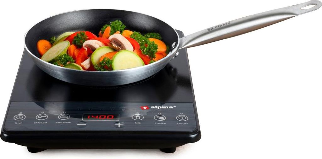 alpina Elektrická indukční varná deska 1 plotýnka 2000W - Obrázek produktu 
