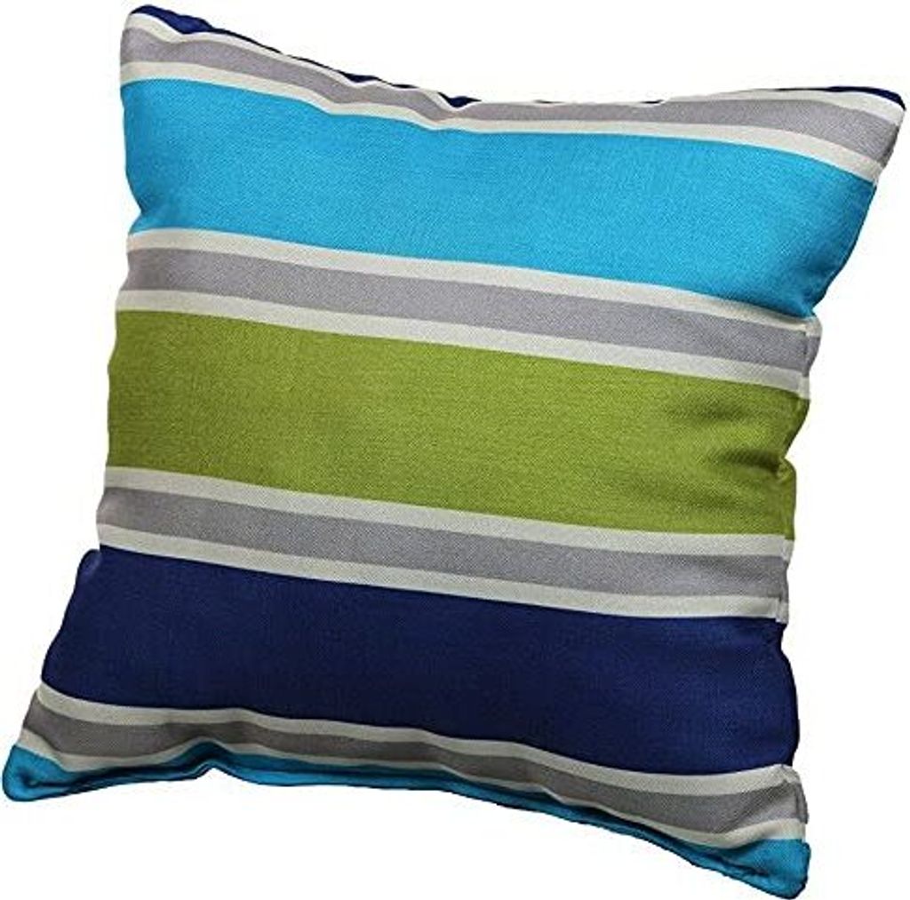 Palettenkissen Palettenauflagen PPF (Deko Kissen 50x50, Gelb-Blau 1)