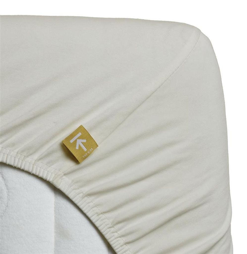 Beddinghouse Spannbettlaken BH Jersey Stretch HL_Off-white_UV_UV_100x200/220 100 x 200/220 cm, Pocket depth: 40 cm 1 Spannbettlaken