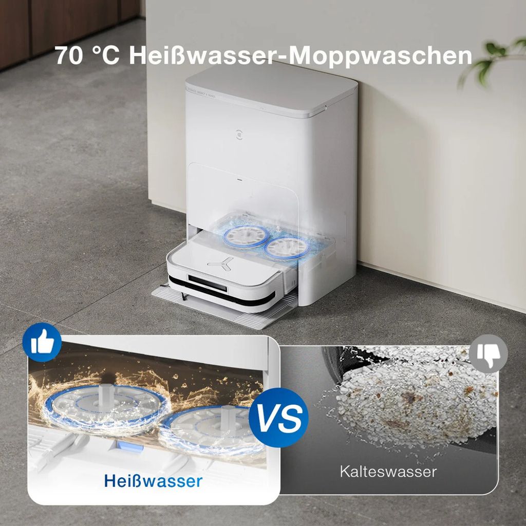Ecovacs DEEBOT T50 MAX PRO OMNI BLACK Obrázok produktu 47