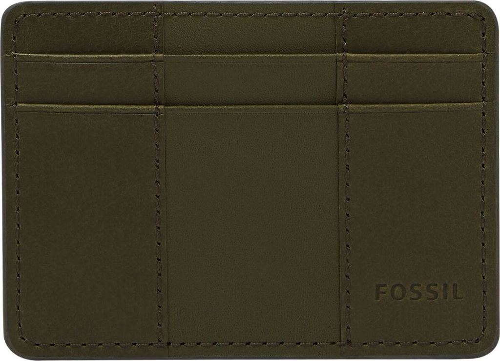 FOSSIL Kartenhalter Everett Card Case Canteen grün Produktbild 