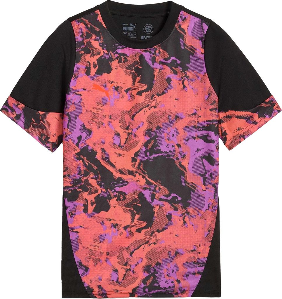 Puma - "IndividualCUP" Fußball Trikot für Kinder GT11885 (128) (Schwarz)