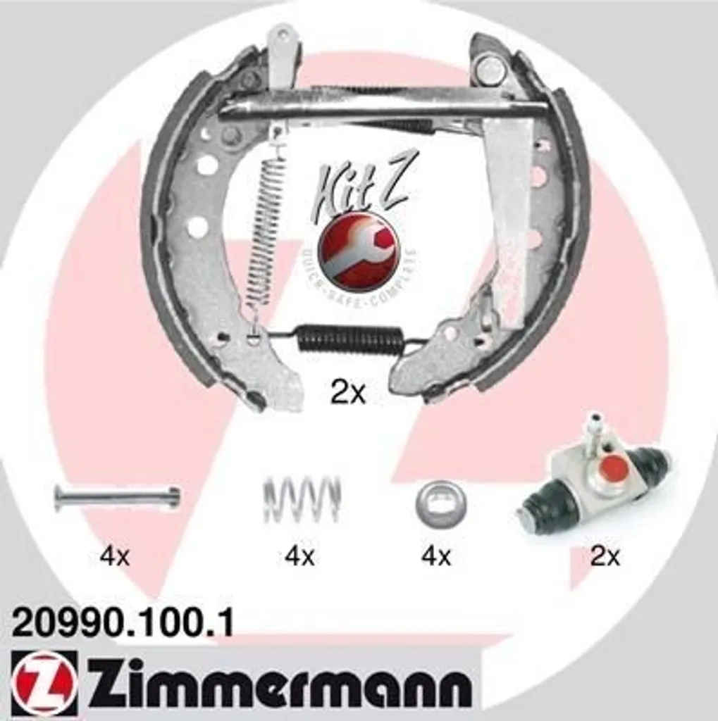 Stop aux Bruits de Freinage avec les Plaquettes Zimmermann 20990.100.1