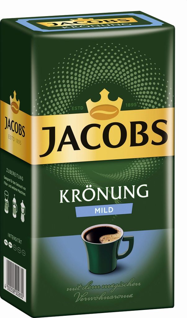 Jacobs Filterkaffee Krönung mild | gemahlen | 500g Produktbild 