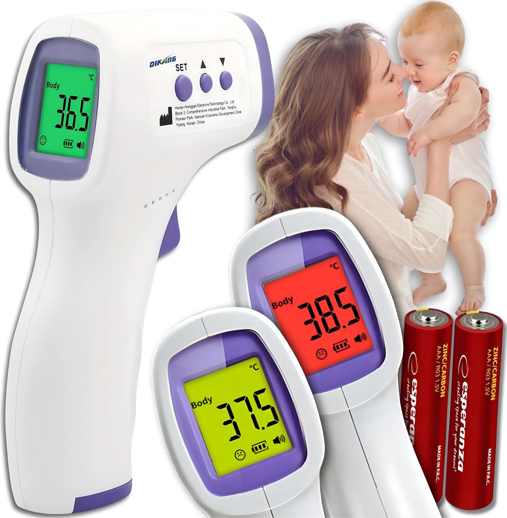 Kontaktloser Elektronischer Medizinischer Infrarot-Thermometer