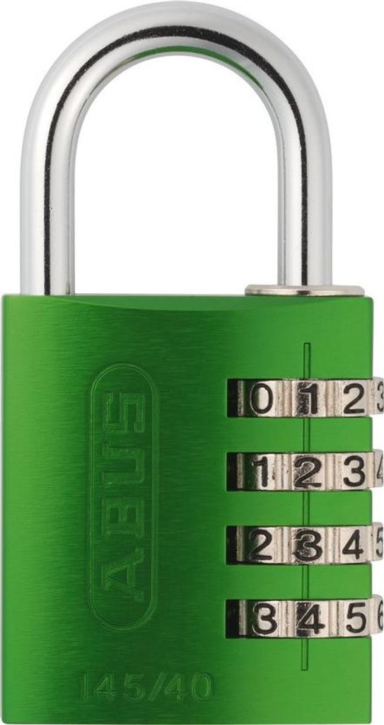 Lucchetto a combinazione 145-40mm Verde Immagine del prodotto 