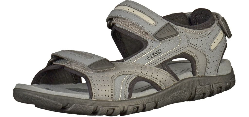 Geox Trekkingsandalen Herren 36322D5538323234442D3042433530 Grau 40 EU