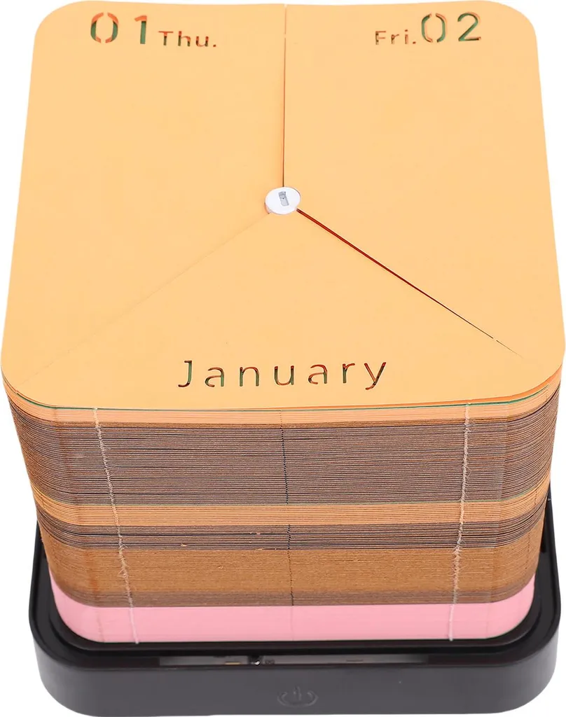 Calendrier Bloc-notes 3D Capybara Anti-Stress Décor Bureau avec Lumière - 3