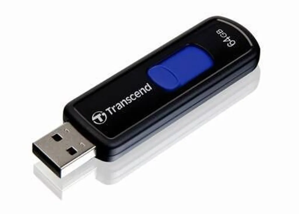 Clé USB 64 Go Transcend avec connecteur rétractable rapide - 5