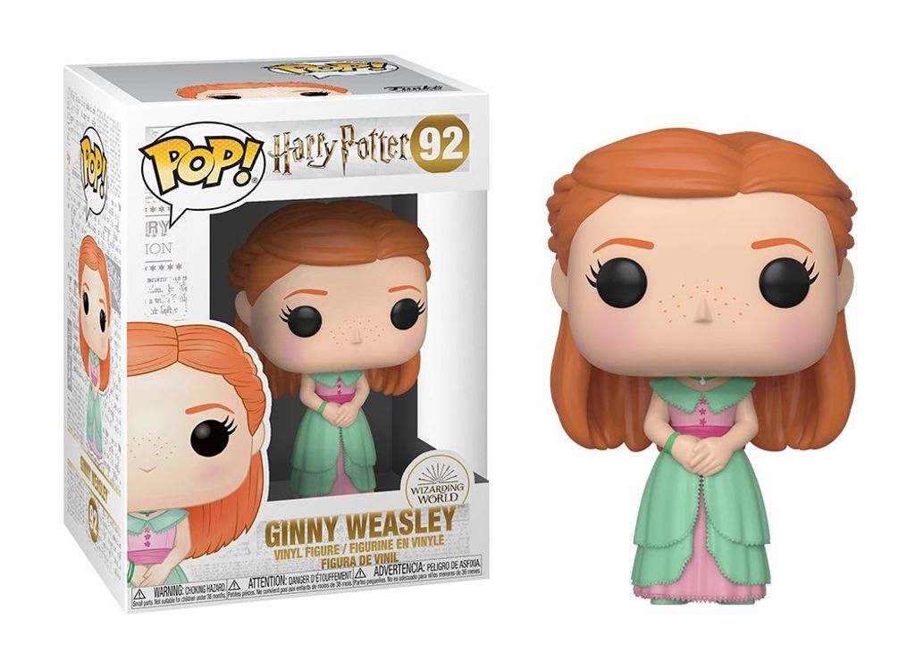 Funko POP! Vinyl: Harry Potter Figur Ginny (Yule) 9 cm Produktbild 6