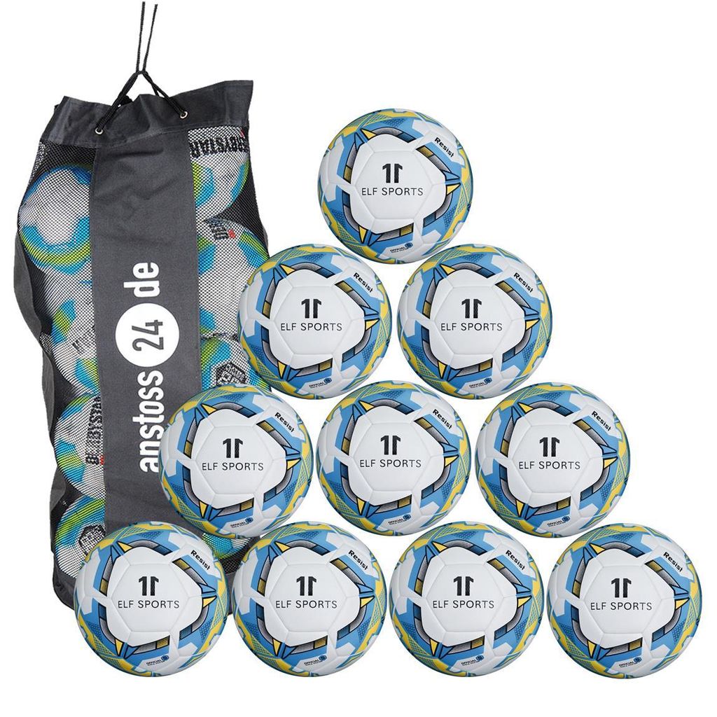 Ballset ELF Sports Jugendball - Resist Hybrid Light 350 inkl. Ballsack 10 Bälle