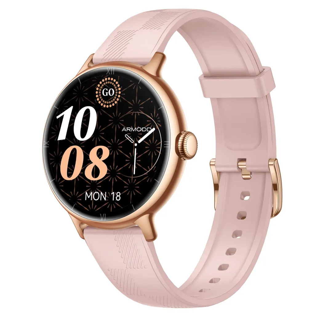 ARMODD Candywatch 5 GPS montre connectée or rose pour femmes élégantes