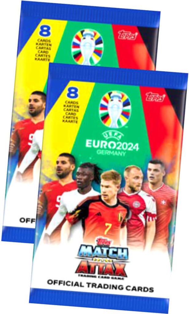 Topps UEFA EURO 2024 Germany Match Attax Karten - EM Produktbild 