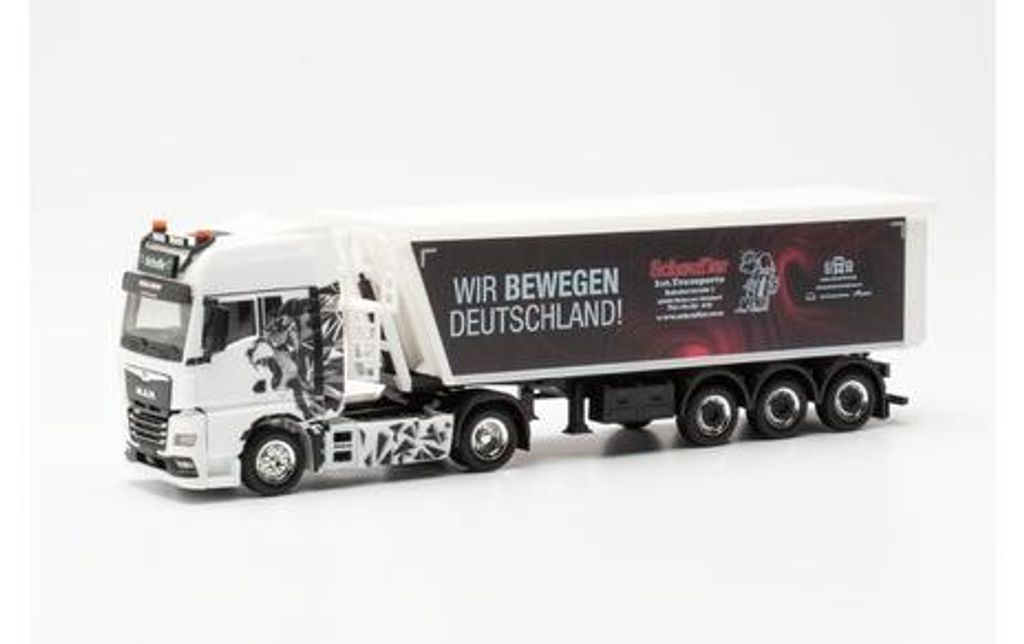 Herpa 317153 - 1:87 MAN TGX GX Stöffelliner-SZ Scheufler/Wir bewegen Deutschland