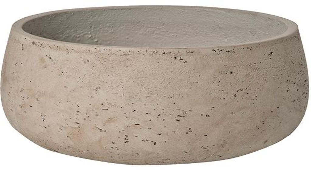 Keramiktöpfe Blumentopf Pflanzschale Grau gewaschen-Grau D Produktbild 