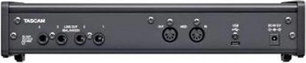 Tascam US-4x4HR Interface haute résolution 192kHz avec préamplis HDDA - 4