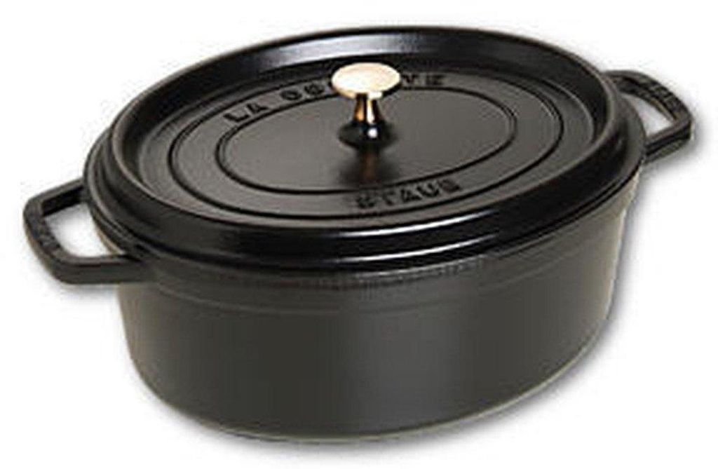 Staub Cocotte Ovale 31cm - noir Image du produit 