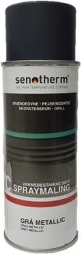 Ofenspray zu Termatech Kaminöfen grau metallic