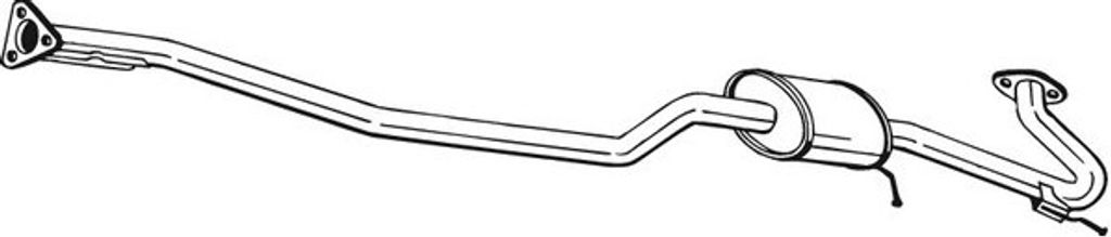 Bosal Mittelschalldämpfer 293-129