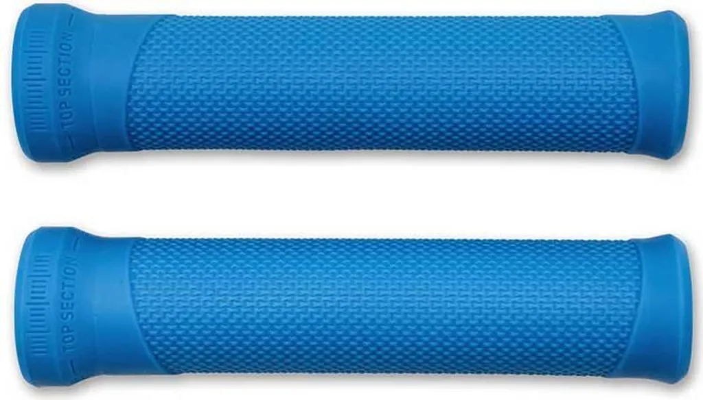 Poignées de Vélo Acid React Bleues Confortables pour Guidon VTT