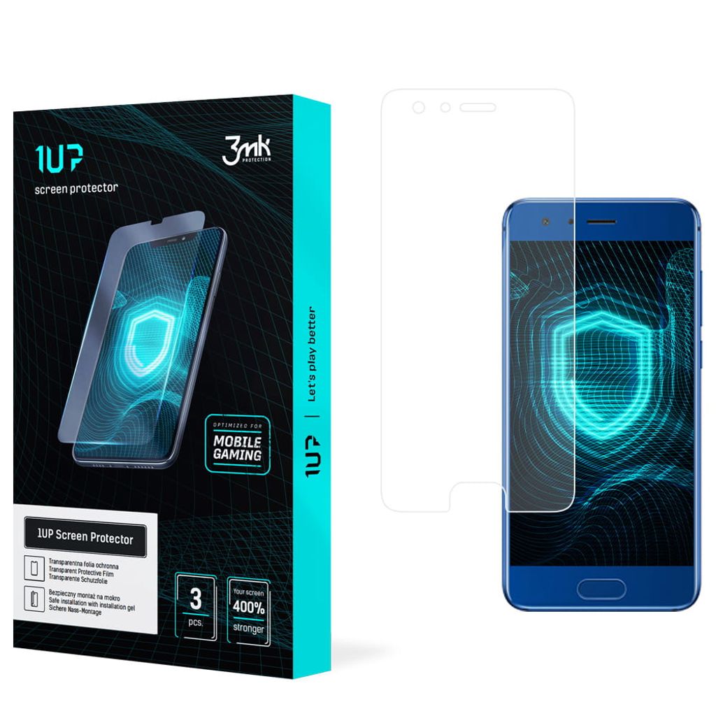 3mk Display Schutzfolie 1UP für Honor 9 transparent Gaming Produktbild 