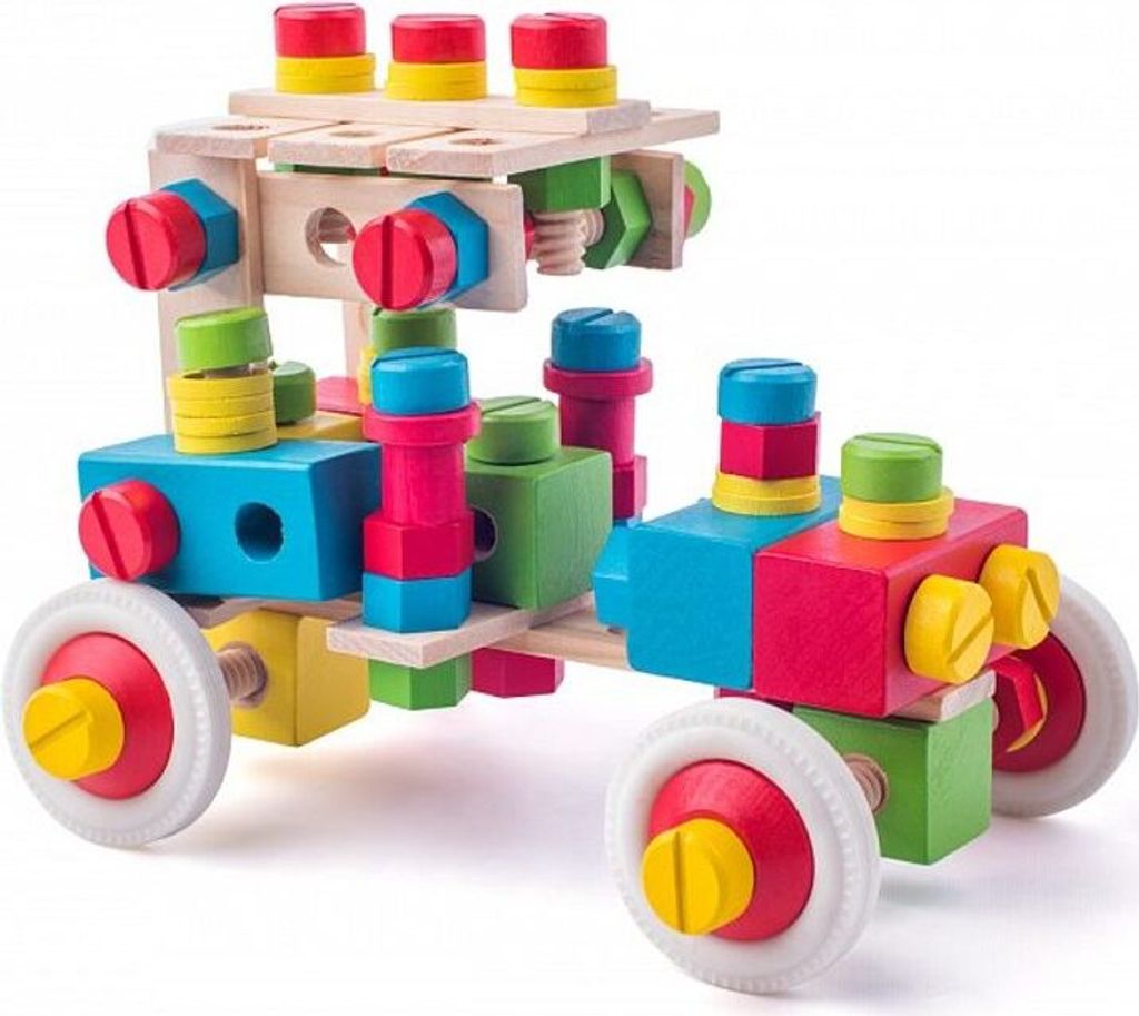 WOODY Montážna súprava Constructor 140 kusov Obrázok produktu 4