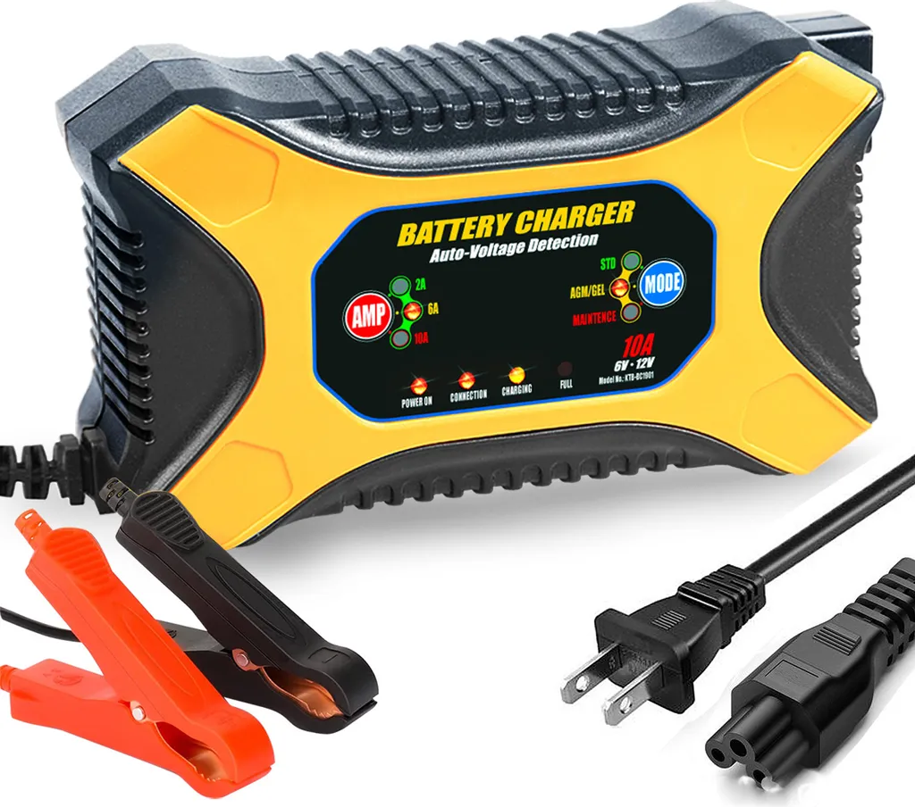 Caricatore per Falciatrice e Trattore | Mantenitore Batteria Piombo 12V
