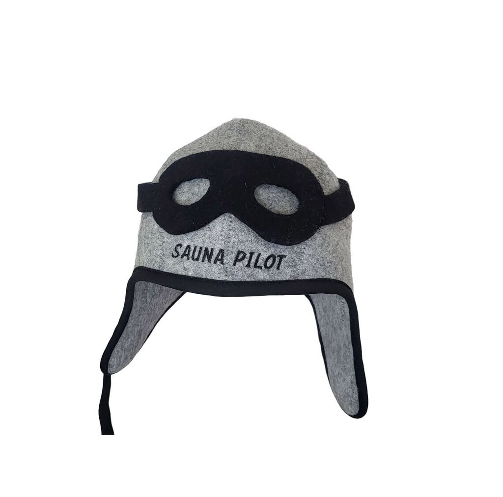 Cappello da sauna in feltro di lana al 100%, casco da Immagine del prodotto 