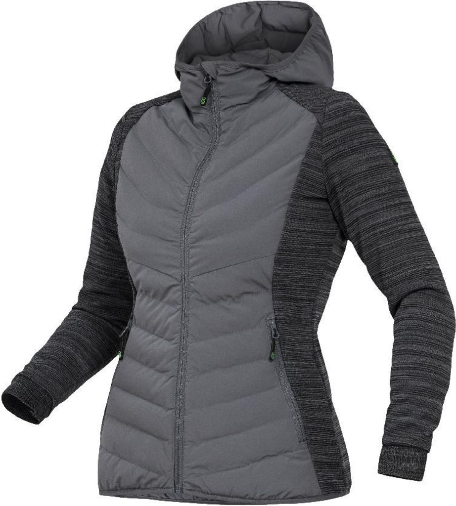 Damen Hybridjacke Casual Line grau, Gr. 38 Leibwächter CADHYJ0738
