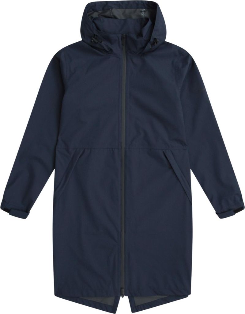 Animal - Jacke, wasserfest für Damen, Lang geschnitten MW4672 (36 DE) (Marine)
