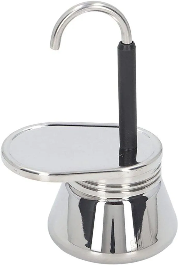 Cafetière italienne une tasse en acier inoxydable pour camping et bivouac