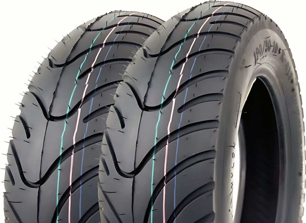 Zestaw opon bezdętkowych Kenda K413 120/70-12 + 130/70-12 Zdjęcie produktu 