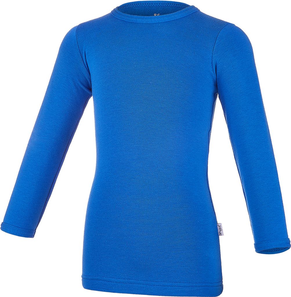 T-Shirt lange Ärmel Outlast - royalblau, 122