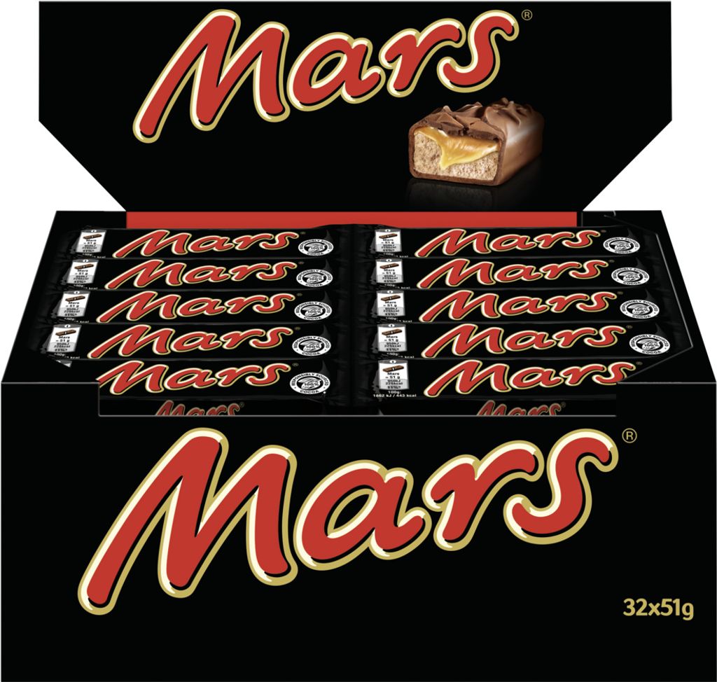 Mars 462277 Mars Schokoriegel 32 Riegel Immagine del prodotto 