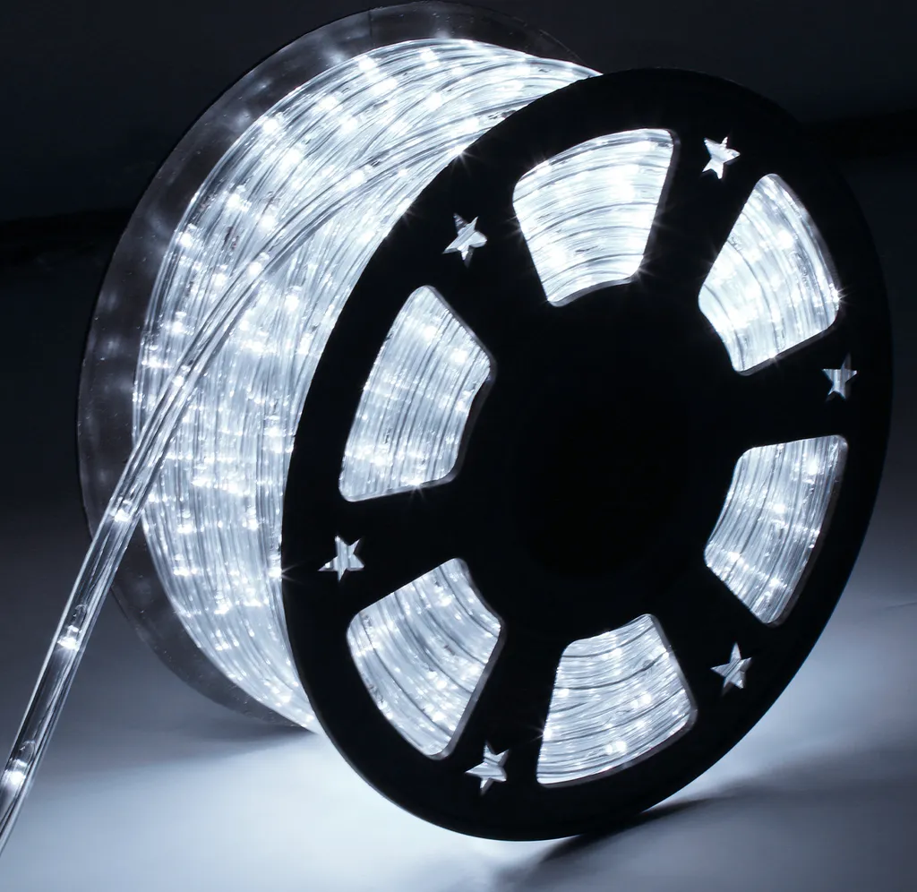 Bobina LED 50 Metri Aopunly Bianco: Corda Luminosa Professionale IP65