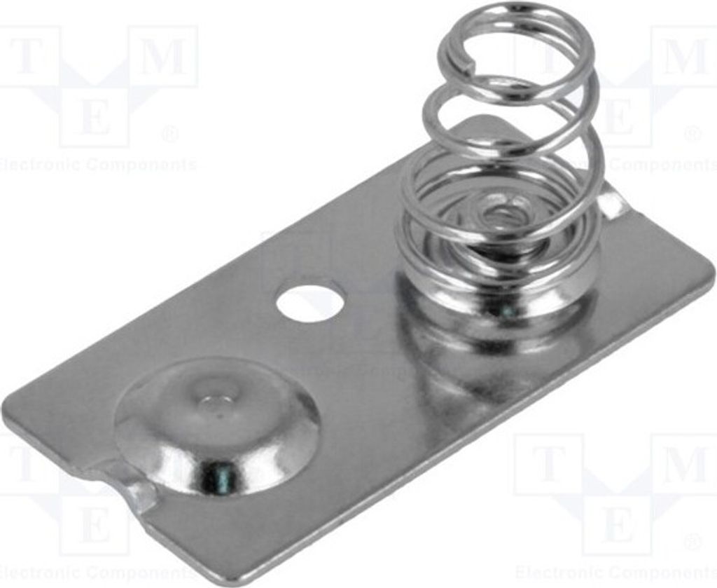 1x Knopf-/ Größe: AA,R6 Montage: schraubbar Anz.Bat: 2 5212 Batterien - Behälter